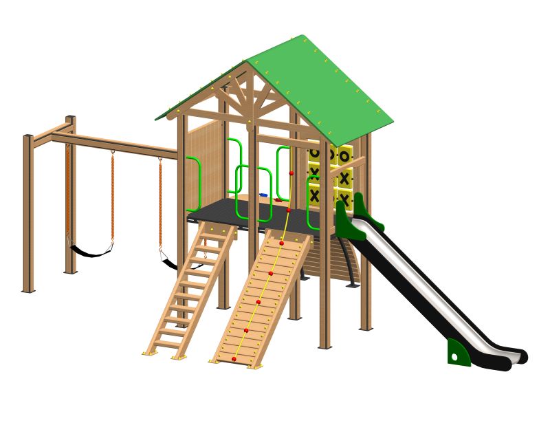Wooden Play House 